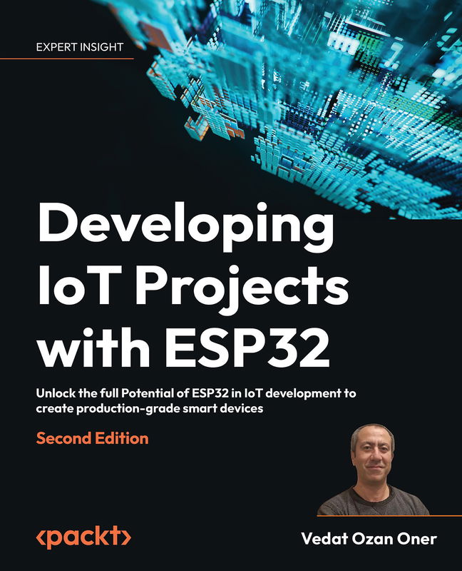 The cover of Developing IoT Projects with ESP32