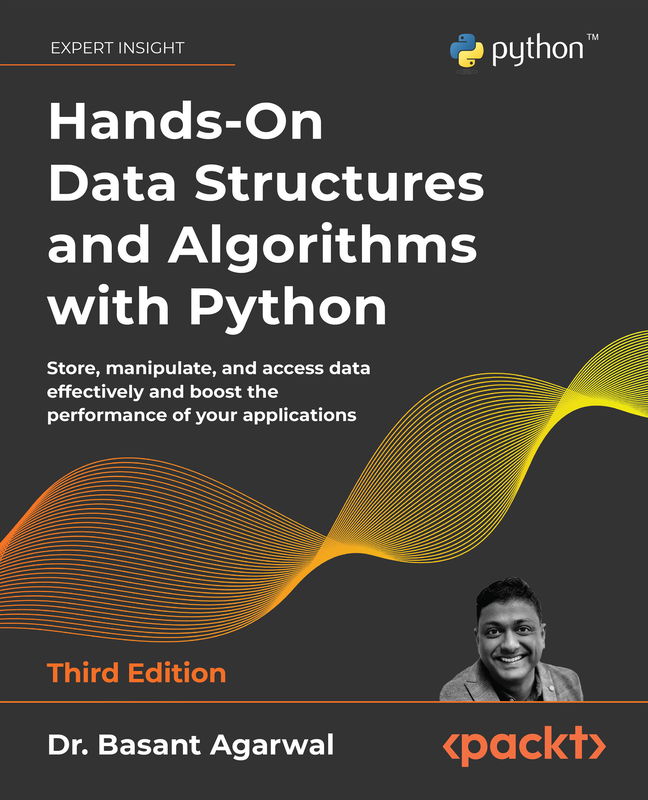 The cover of Hands-On Data Structures and Algorithms with Python