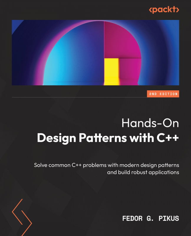 The cover of Hands-On Design Patterns with C++