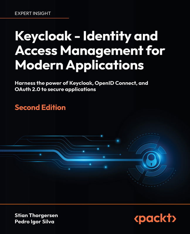The cover of Keycloak - Identity and Access Management for Modern Applications