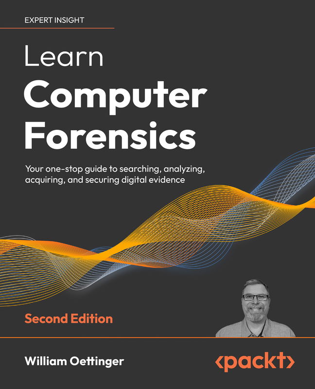 The cover of Learn Computer Forensics