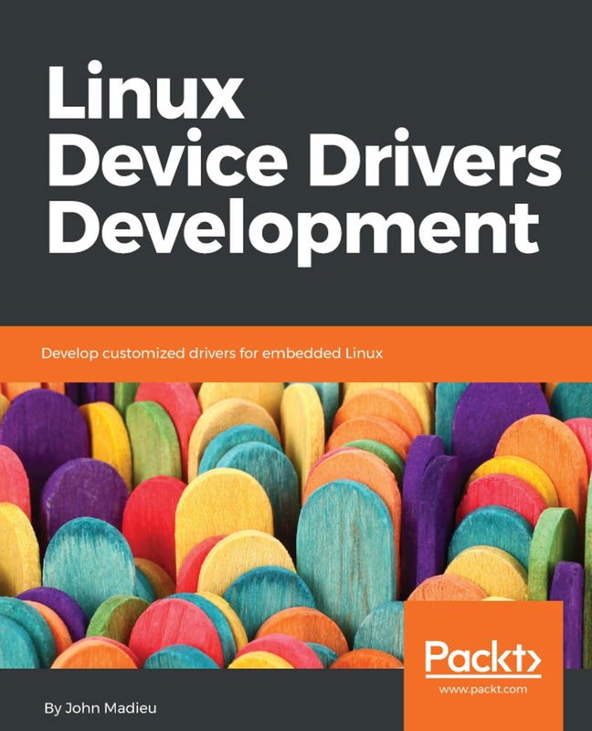 The cover of Linux Device Drivers Development