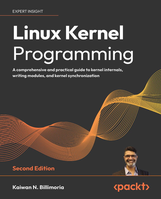 The cover of Linux Kernel Programming