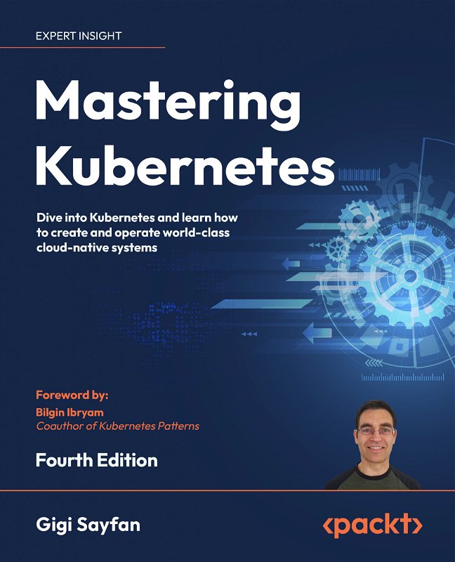 The cover of Mastering Kubernetes