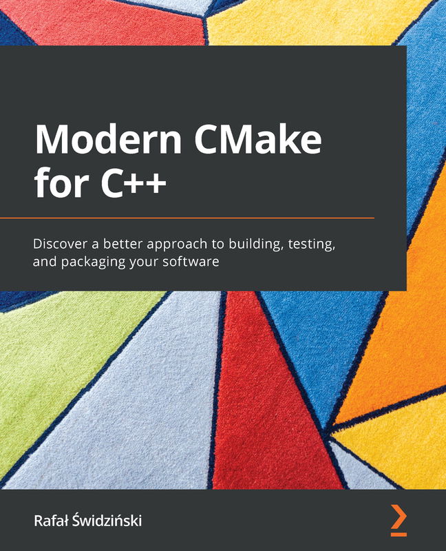 The cover of Modern CMake for C++