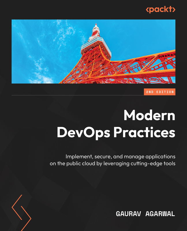 The cover of Modern DevOps Practices