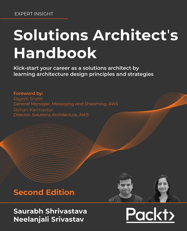 The cover of Solutions Architect's Handbook