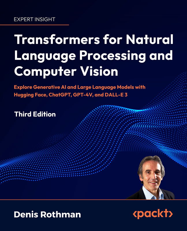 The cover of Transformers for Natural Language Processing and Computer Vision