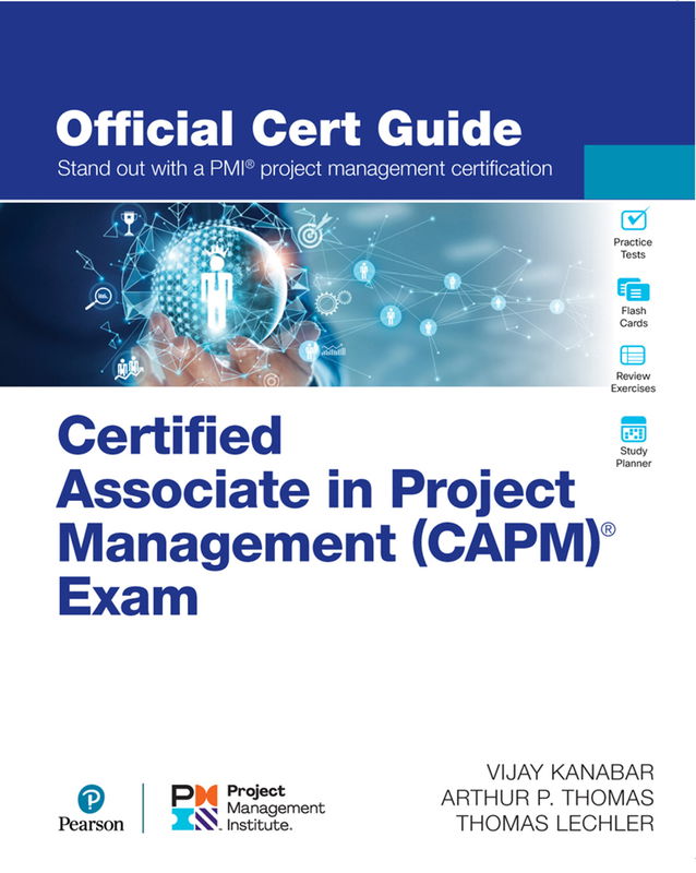 The cover of Certified Associate in Project Management (CAPM) Exam Official Cert Guide