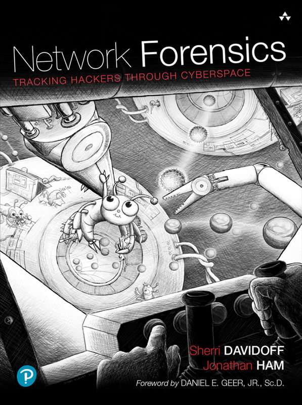 The cover of Network Forensics