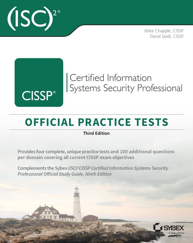 The cover of Certified Information Systems Security Professional Official Practice Tests