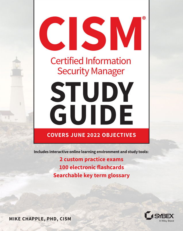 The cover of CISM Certified Information Security Manager Study Guide
