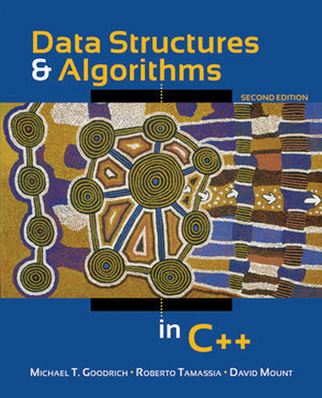 The cover of Data Structures and Algorithms in C++