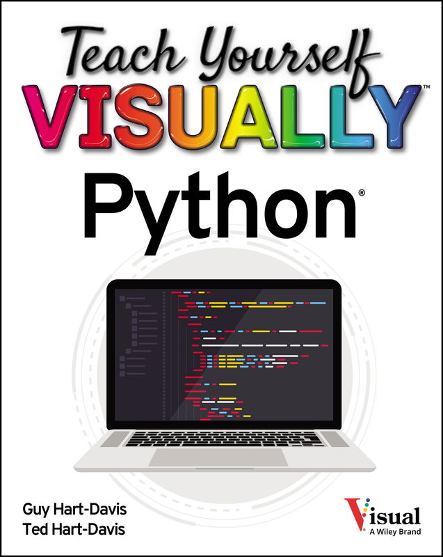 The cover of Teach Yourself VISUALLY Python
